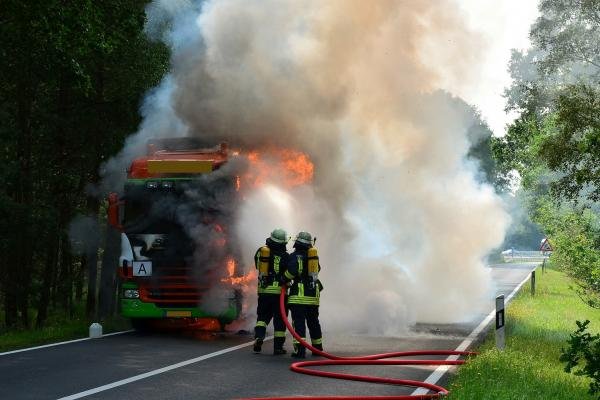 LKW-Brand