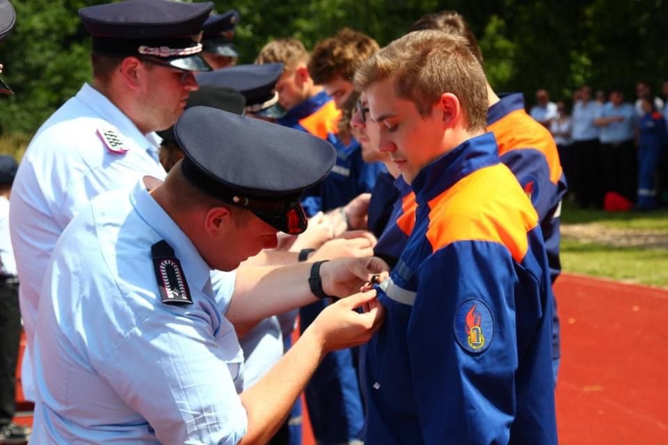 Jugendfeuerwehr bei der Leistungsspange